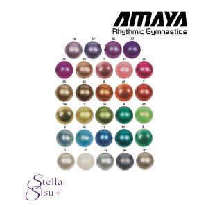 Amaya glitter voimistelupallo 17 cm