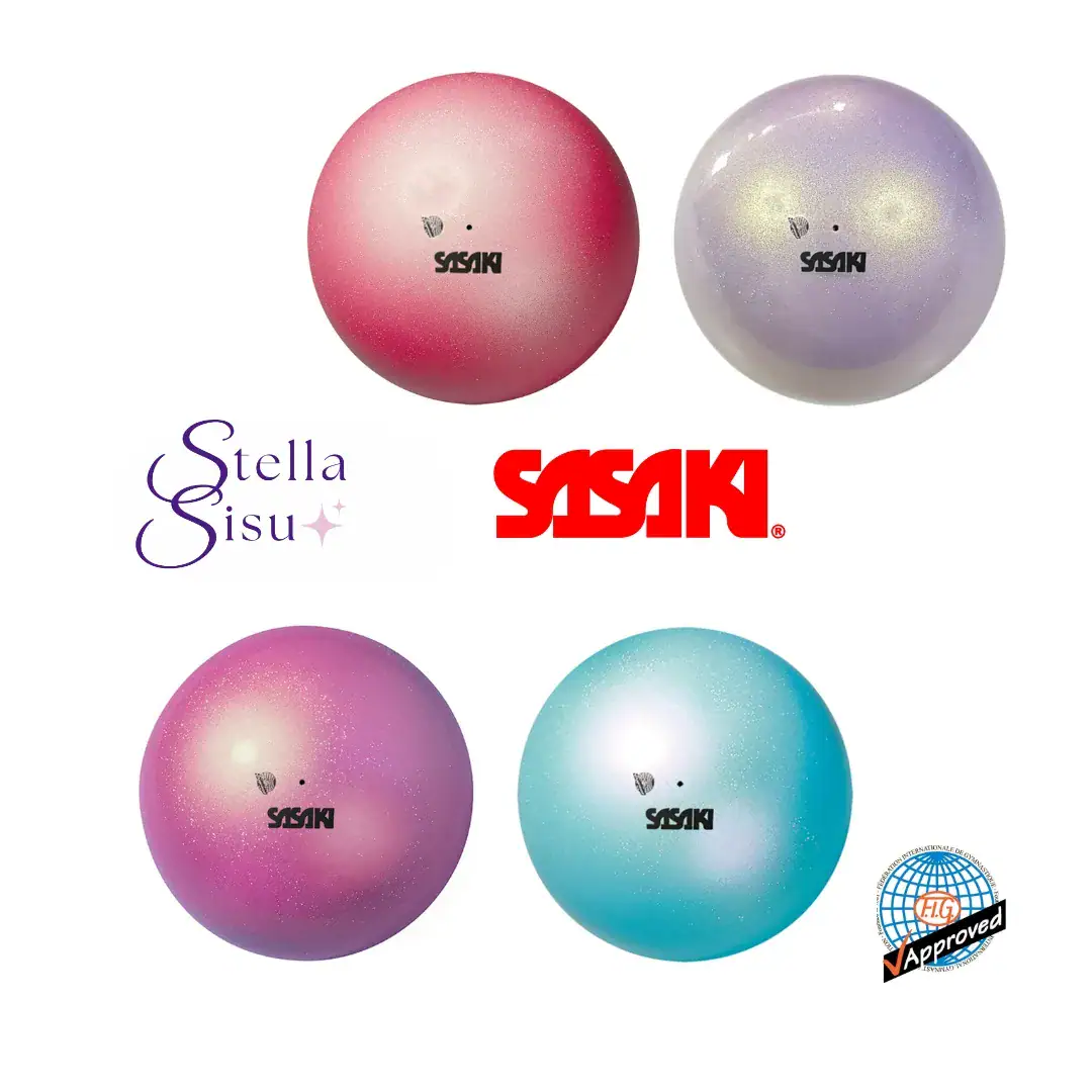 Sasaki Aurora voimistelupallo 18,5 cm