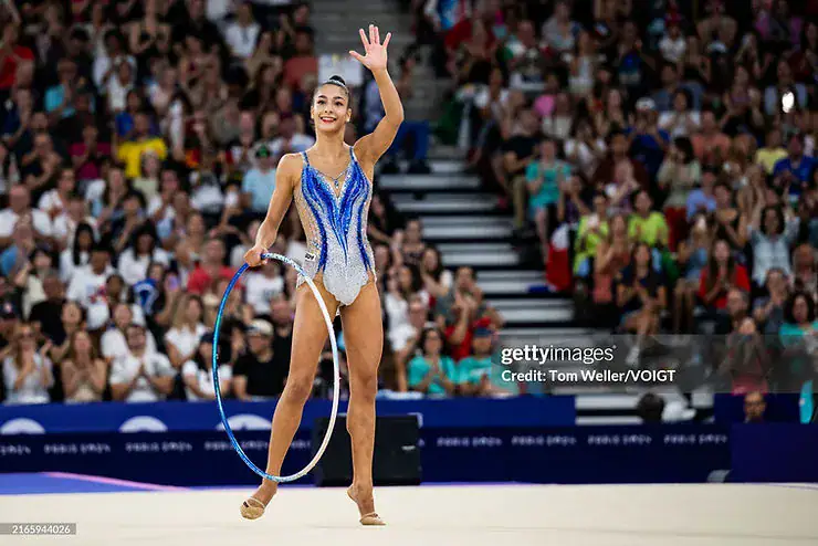 rytminen voimistelu kisapuku