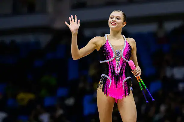 Anastasia Simakova, Saksa. Rytminen voimistelu kisapuvut