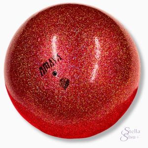 Amaya glitter voimistelupallo 18.5 cm - Red Amaya glitter voimistelupallo 18.5 cm Red