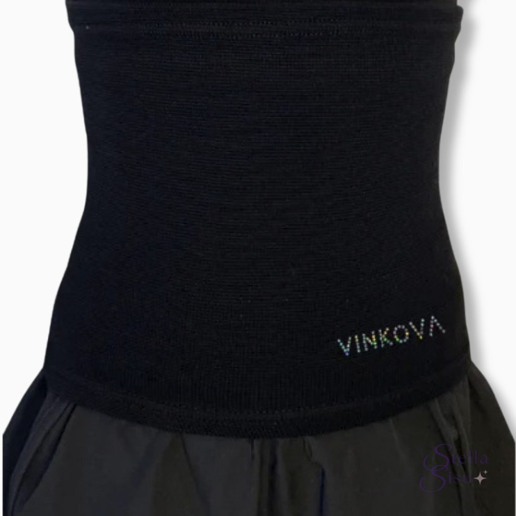 Dvillena Vinkova selänlämmitin Musta